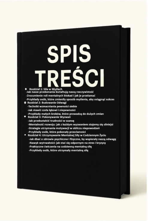 Atrakcyjny | Zestaw 3 e-booków |   Mentalna Potęga , Siła w trudności , Odwaga do działania